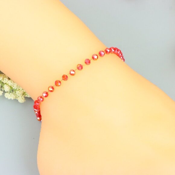 "Handmade Anklet – A Stylish Choice for Women, Thoughtful Gift Idea, EVCH1184 - Picture 7 of 8